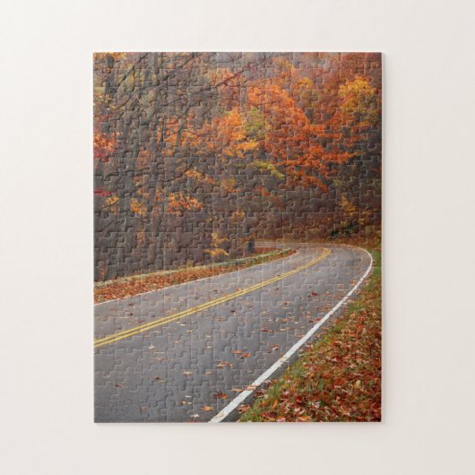 USA, Virginia, Shenandoah National Park, Skyline Legpuzzel (Verticaal)