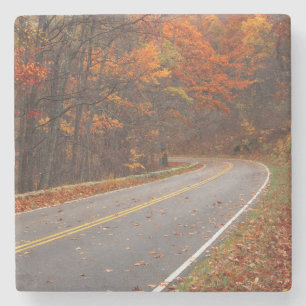 USA, Virginia, Shenandoah National Park, Skyline Stenen Onderzetter