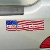 usa-vlag bumpersticker (Op auto)