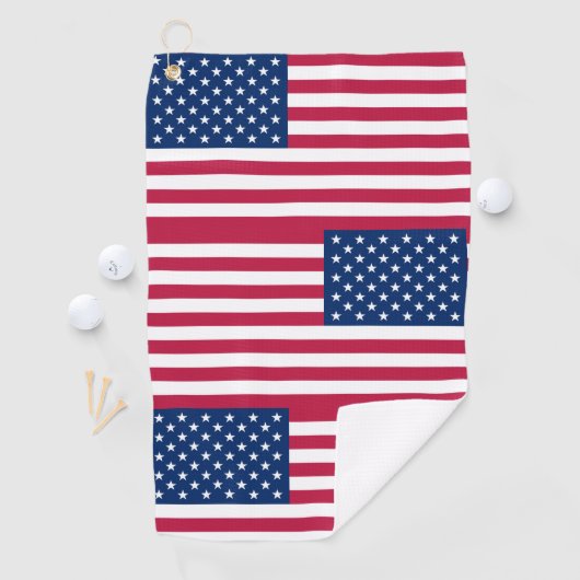 usa-vlag golfhanddoek (Insitu)
