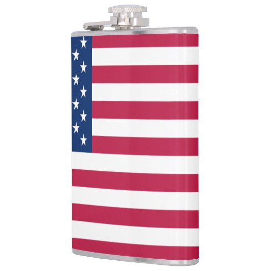 usa-vlag heupfles (Links)