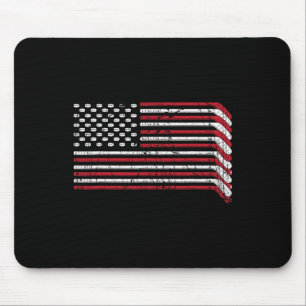 Usa Vlag Hockeysticks Amerikaanse Trots 4 juli Muismat