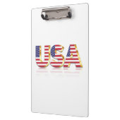 USA Vlag Klembord (Links)