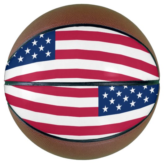 usa-vlag mini basketbal (Voorkant)