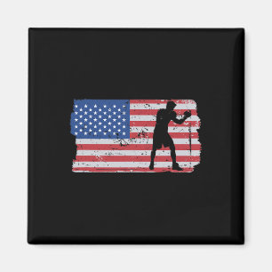 Usa Vlag Mma Vechters Kickboksen Combat Boksen Magneet