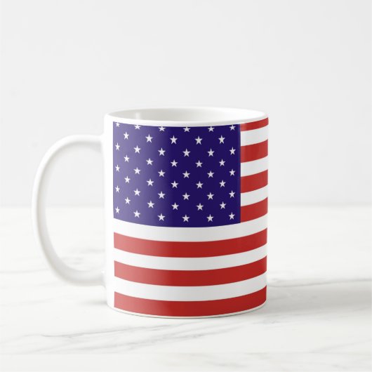 USA-vlag mok (Links)