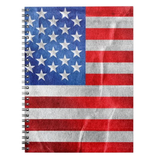 usa-vlag notitieboek (Voorkant)