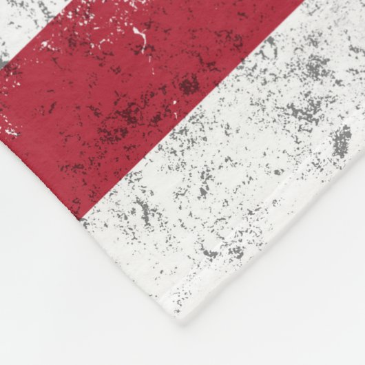  USA Vlag Patriottisch Amerikaans Rood Wit Blauw Fleece Deken (Hoek)