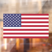 USA Vlag Patriottisch Rood Wit In Blauw Oud Glorie Raamsticker (Vel 2)