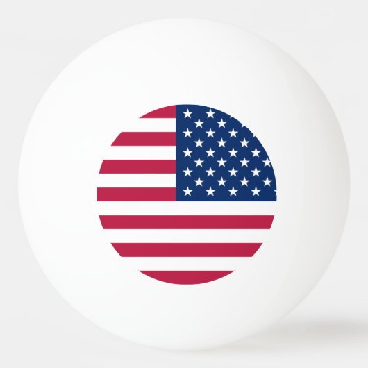 usa-vlag pingpongbal (Achterkant)