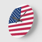usa-vlag ronde klok (Hoek)