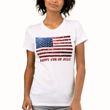 USA vlag rood blauw sprankelt glitters 4 van juli