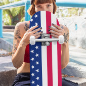 USA Vlag Rood Wit Blauw Sterren Strepen Skateboard