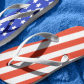 USA vlag sterren strepen rood blauw 4th van juli Teenslippers