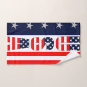 USA Vlag Sterren & Stripes Custom Handdoek (Handdoek)