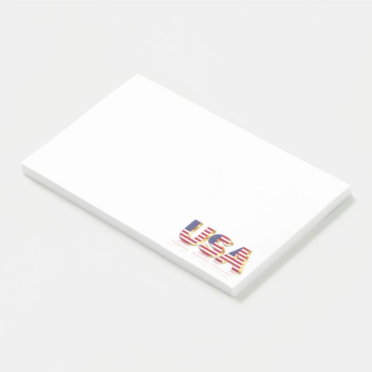 USA Vlag Sticky Notes (Schuin)