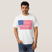 usa-vlag t-shirt (Voorkant volledig)