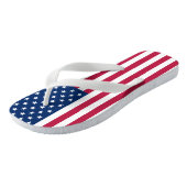 usa-vlag teenslippers (Schuin)