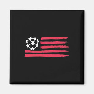 Usa Vlag Voetbal Ll Cool Futbol Uitrusting Mannen Magneet