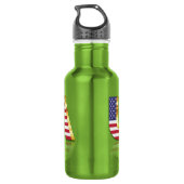 USA-vlag waterfles (Achterkant)