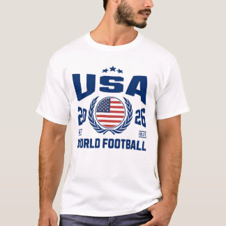 USA Voetbal 2026 Fan Uitrusting - Wereldvoetbal T-shirt