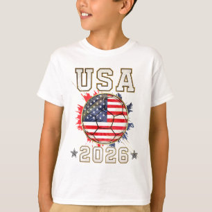 USA Voetbal - Amerikaanse Voetbal Kids Fan Cadeau T-shirt
