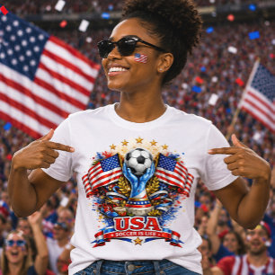 USA Voetbal Fan American Football Kleding Cadeau T-shirt