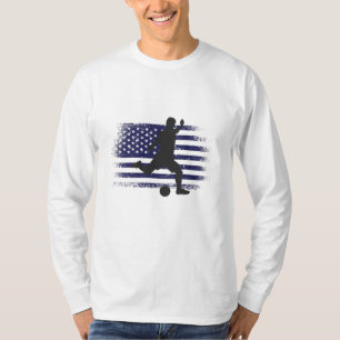 USA Voetbal Fan Jersey Shirt Amerikaanse Vlag