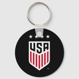 Usa Voetbal Frontback Crest Navy Uswnt Officieel G Sleutelhanger