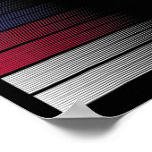 Usa Voetbal Ll Vlag Jersey Poster (Hoek)