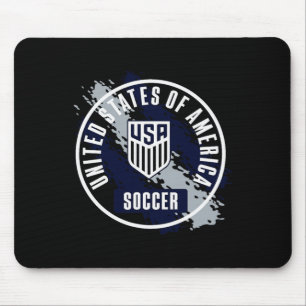 Usa Voetbal Retro Verf Rood Usmnt Officieel Gelice Muismat
