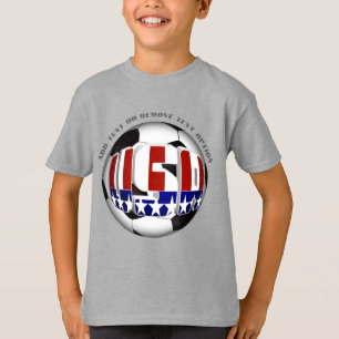 USA Voetbal Sport T-shirt