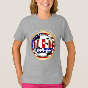 USA Voetbal Sport T-shirt