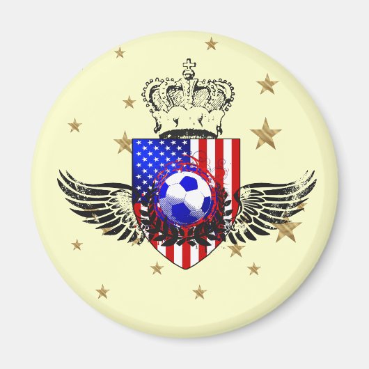 USA voetbal t-shirts en geschenken Magneet (Voorkant)