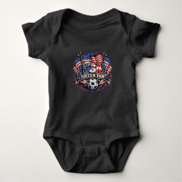 USA VOETBALFAN | Amerikaans  Romper