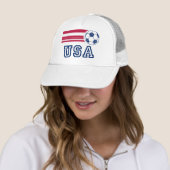 USA Voetbalpet Trucker Pet (In situ)
