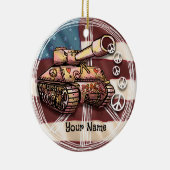 USA Vredestank ornament (Rechts)