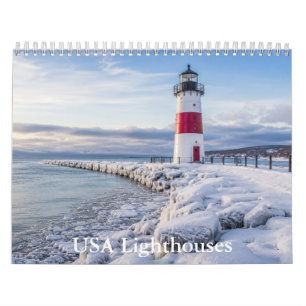USA Vuurtorens Kalender