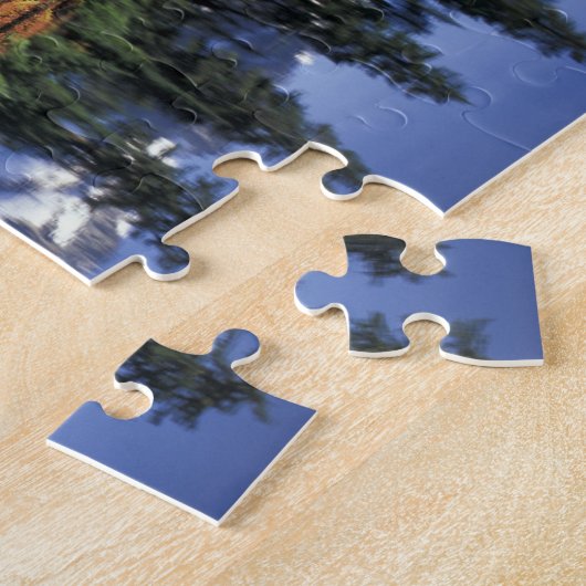 USA, WA, Heather Meadows RA. Shuksan monteren op Legpuzzel (Zijkant)