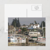 USA, Wa, Kitsap Peninsula. Schilderachtig stadje. Briefkaart (Voorkant / Achterkant)