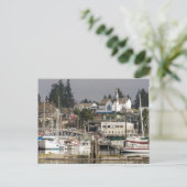 USA, Wa, Kitsap Peninsula. Schilderachtig stadje. Briefkaart (Staand voorkant)