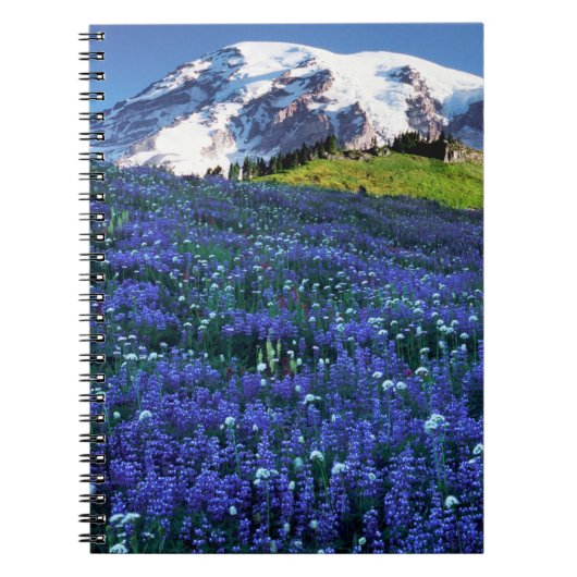 USA, Washington, Mt. Rainier National Park. Mt. Notitieboek (Voorkant)