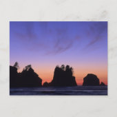 USA, Washington, Olympic National Park, Shi-shi Briefkaart (Voorkant)