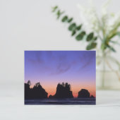 USA, Washington, Olympic National Park, Shi-shi Briefkaart (Staand voorkant)