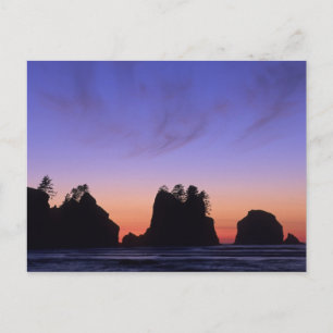 USA, Washington, Olympic National Park, Shi-shi Briefkaart