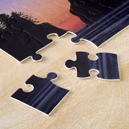 USA, Washington, Olympic National Park, Shi-shi Legpuzzel (Zijkant)