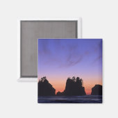 USA, Washington, Olympic National Park, Shi-shi Magneet (Voorkant / Achterkant)