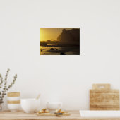 USA, Washington, Olympic Nat'l Park, Sunset, Poster (Keuken)