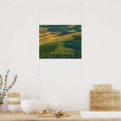 USA, Washington, Palouse, Whitman County Poster (Keuken)