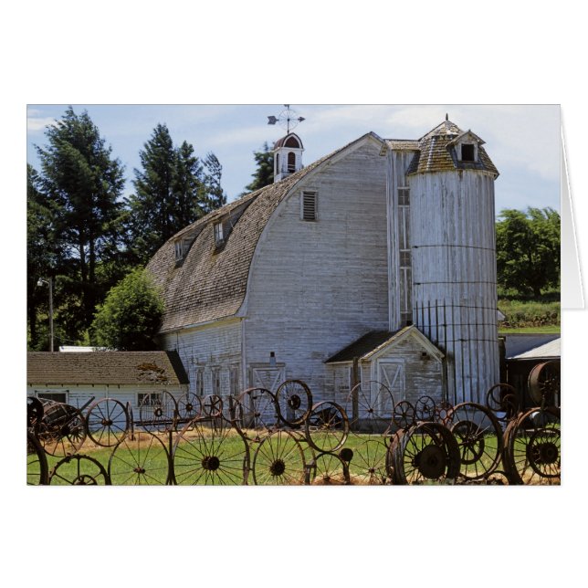 USA, Washington, Pullman, Barn (Voorkant Horizontaal)